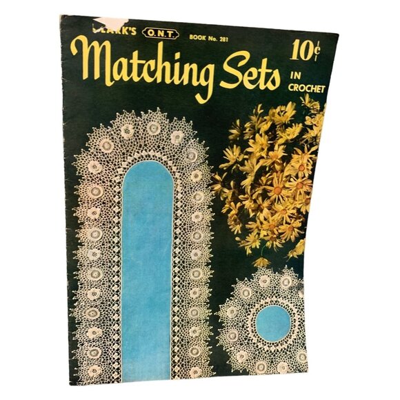 Clark's O.N.T. Matching Sets In Crochet Book No. 281 - Picture 1 of 2